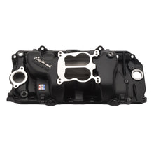 Load image into Gallery viewer, Edelbrock Intake Manifold Perf BBC 2-0 Black