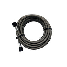 Load image into Gallery viewer, Snow Performance 15ft Braided Stainless Line (Black) w/ -4AN Fittings (15ft Only) - eliteracefab.com