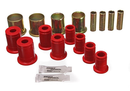 Energy Suspension Universal Red Control Arm Bushing Set - Complete Set - eliteracefab.com