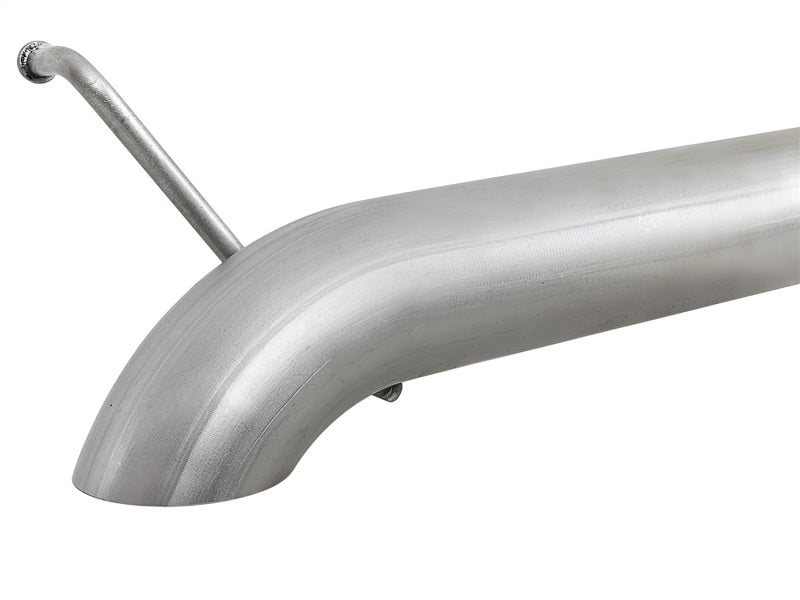 aFe Rock Duster 3in 409 SS Cat-Back Turn-Down Exhaust 2018+ Jeep Wrangler (JL) V6 3.6L - eliteracefab.com