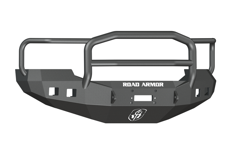 Road Armor 05-07 Ford F-250 Stealth Front Winch Bumper w/Lonestar Guard - Tex Blk Road Armor