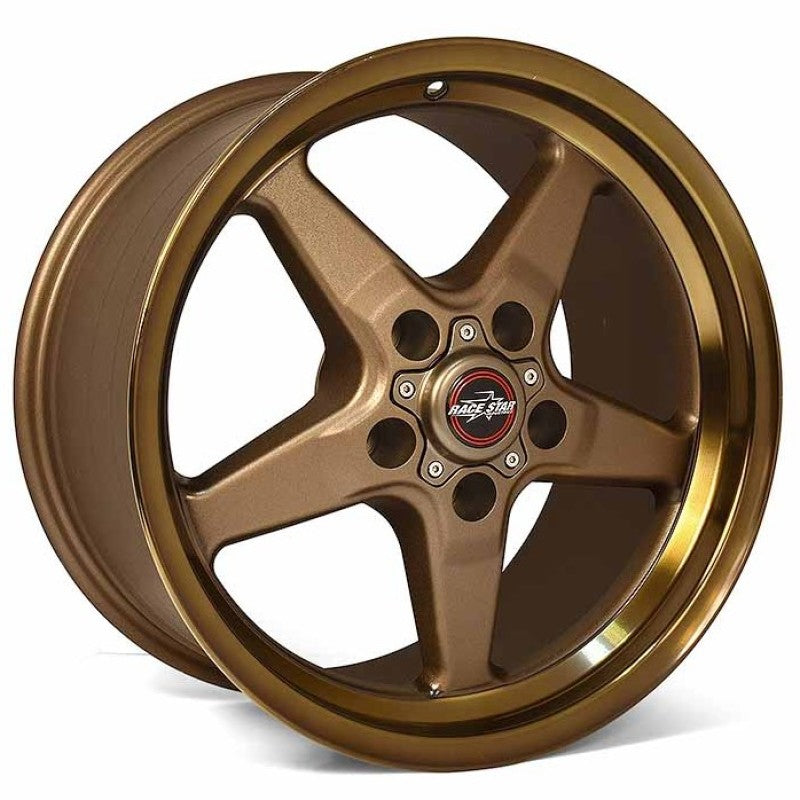 Race Star 92 Drag Star 17x4.50 5x4.50bc 1.75bs Bronze Wheel - eliteracefab.com