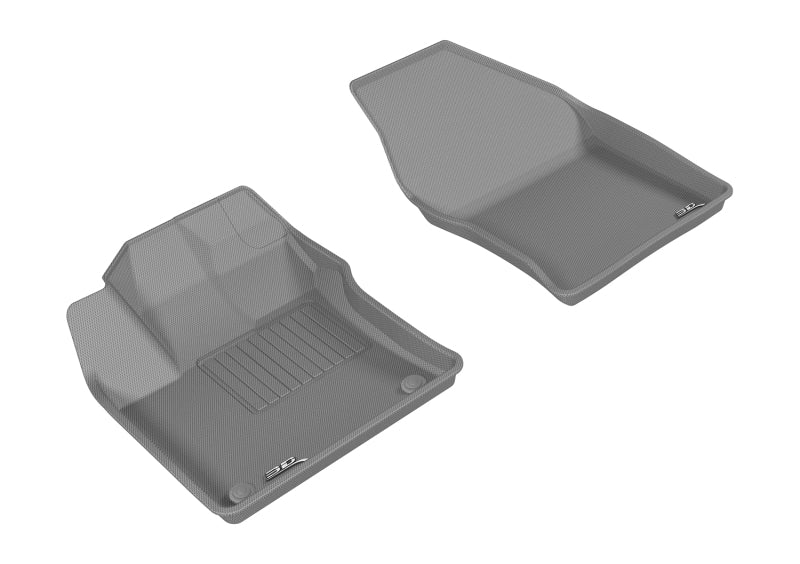 3D MAXpider L1TY20911501 2016-2020 Toyota Prius/Prius Prime Kagu 1st Row Floormat - Gray