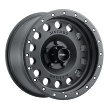 Load image into Gallery viewer, Method MR307 Hole 17x8.5 0mm Offset 5x5 94mm CB Matte Black Wheel - eliteracefab.com