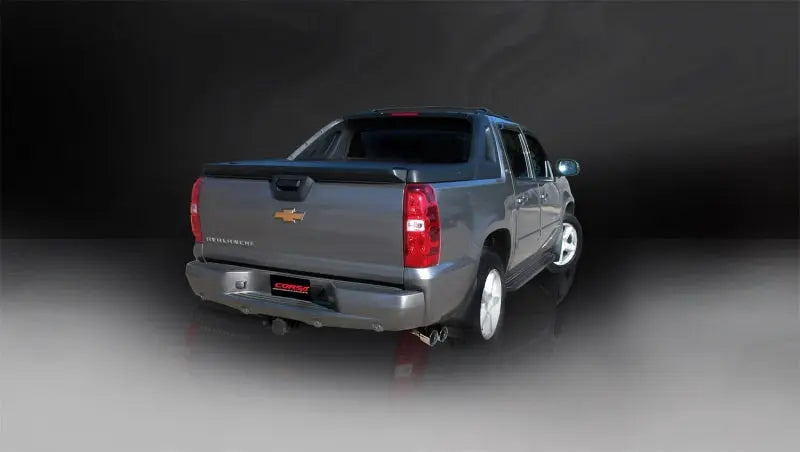 Corsa 07-08 Chevrolet Suburban 1500 5.3L V8 Polished Sport Cat-Back Exhaust - eliteracefab.com