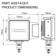 Load image into Gallery viewer, Oracle Lighting Multifunction LED Plow Headlight with Heated Lens 5700K