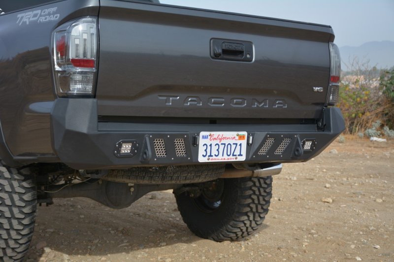 DV8 Offroad 2016+ Toyota Tacoma Rear Bumper - eliteracefab.com