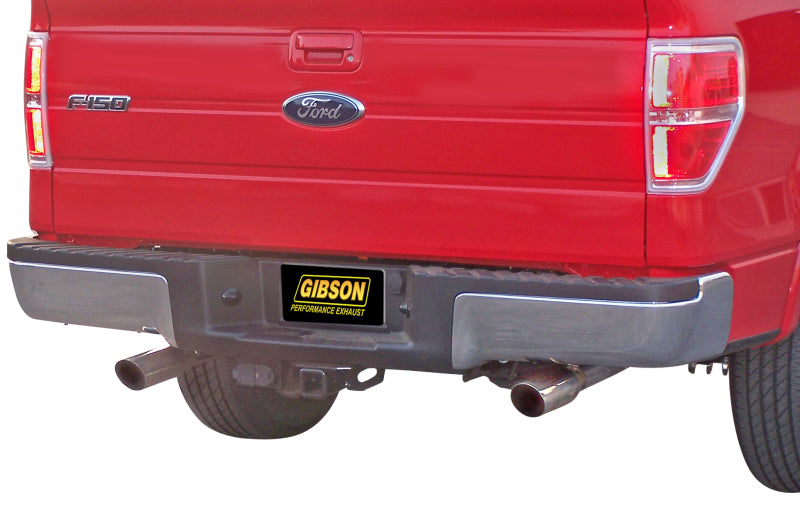 Gibson 11-13 Ford F-150 FX2 3.5L 2.5in Cat-Back Dual Split Exhaust - Stainless Gibson