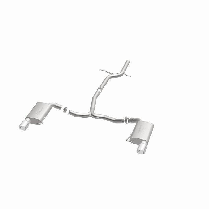 Magnaflow 2015 Audi Allroad 2.0L Touring Dual Spilt Rear Exit 2.5in 4in Tip SS C/B Perf Exhaust Magnaflow