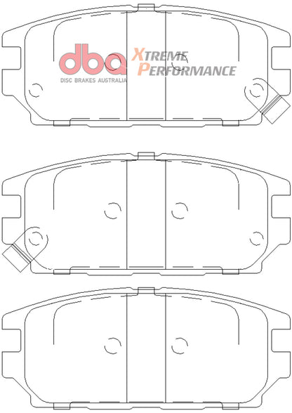 DBA Extreme Performance Front Brake Pads - DB1238XP DBA