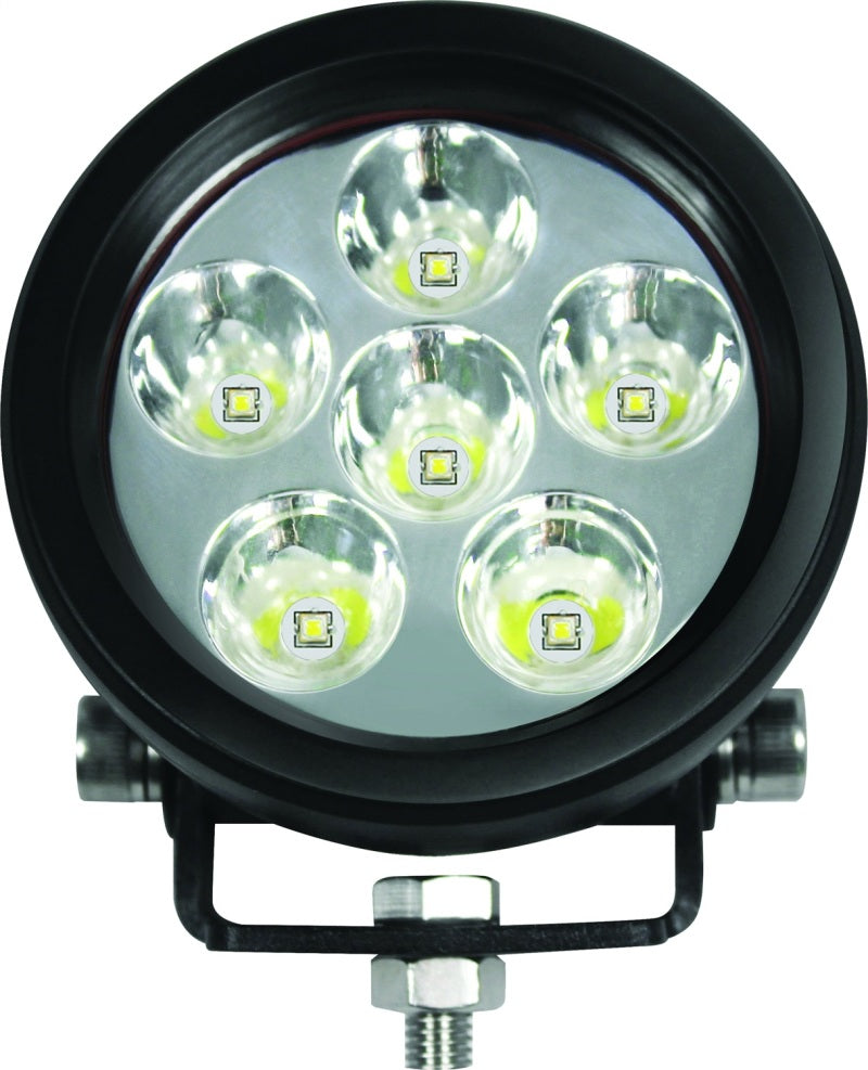 Hella Value Fit 90mm 6 LED Light - PED Off Road Spot Light - eliteracefab.com