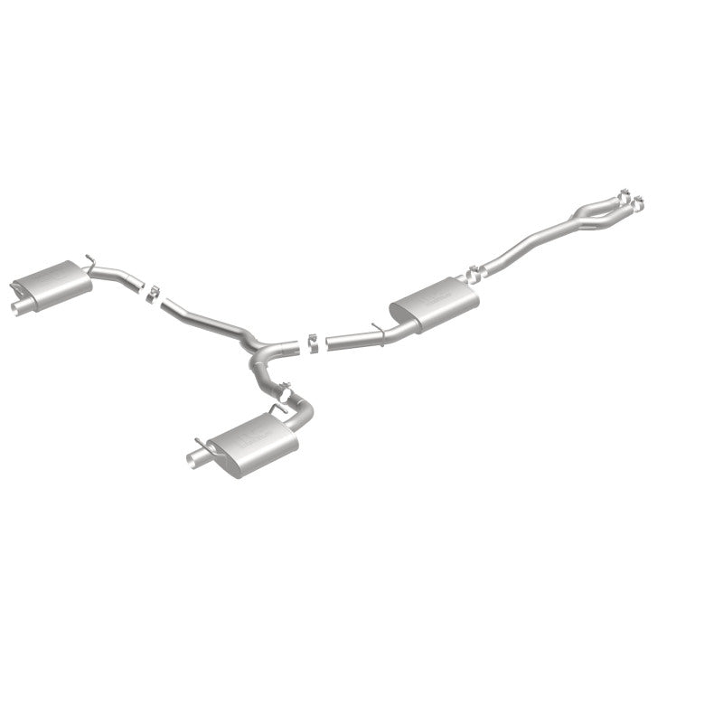 MagnaFlow Cat-Back SS Dual Split Rear Exit 2015 Dodge Charger/Chrysler 300C 3.6L V6 (Uses OEM Tips) Magnaflow