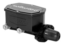 Load image into Gallery viewer, Wilwood Compact Tandem Master Cylinder - 1in Bore - w/Pushrod (Black) - eliteracefab.com