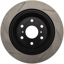 Load image into Gallery viewer, StopTech PowerSlot Chevy Avalanche/Silverado/Suburban/Tahoe / GMC Yukon Right Slotted Rear Rotor - eliteracefab.com