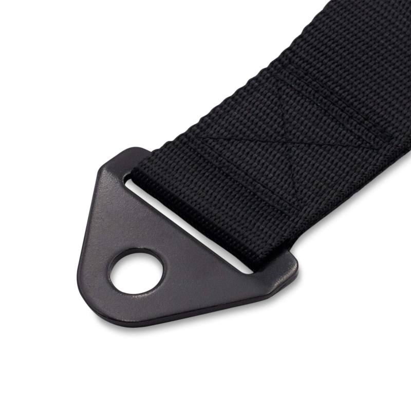 BLOX Racing Universal Tow Strap With BLOX Logo - Black - eliteracefab.com