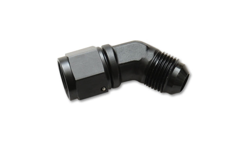 Vibrant -4AN Female to -4AN Male 45 Degree Swivel Adapter Fitting - eliteracefab.com