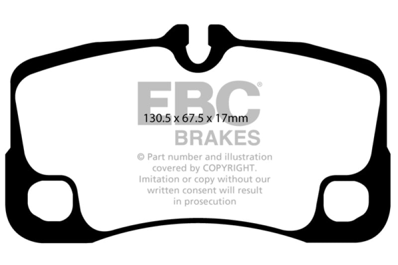 EBC RedStuff Rear Brake Pads - DP31930C EBC