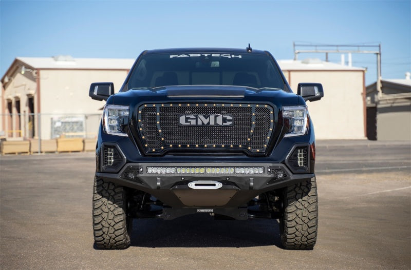 Addictive Desert Designs 2019 GMC Sierra 1500 SF Front Bumper w/ Winch Mount&Sensor Cutout Addictive Desert Designs