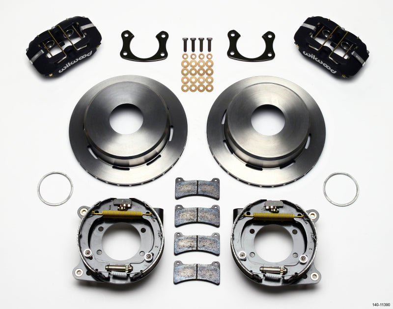 Wilwood Dynapro Low-Profile 11.00in P-Brake Kit New Big Ford 2.50in Offset Wilwood