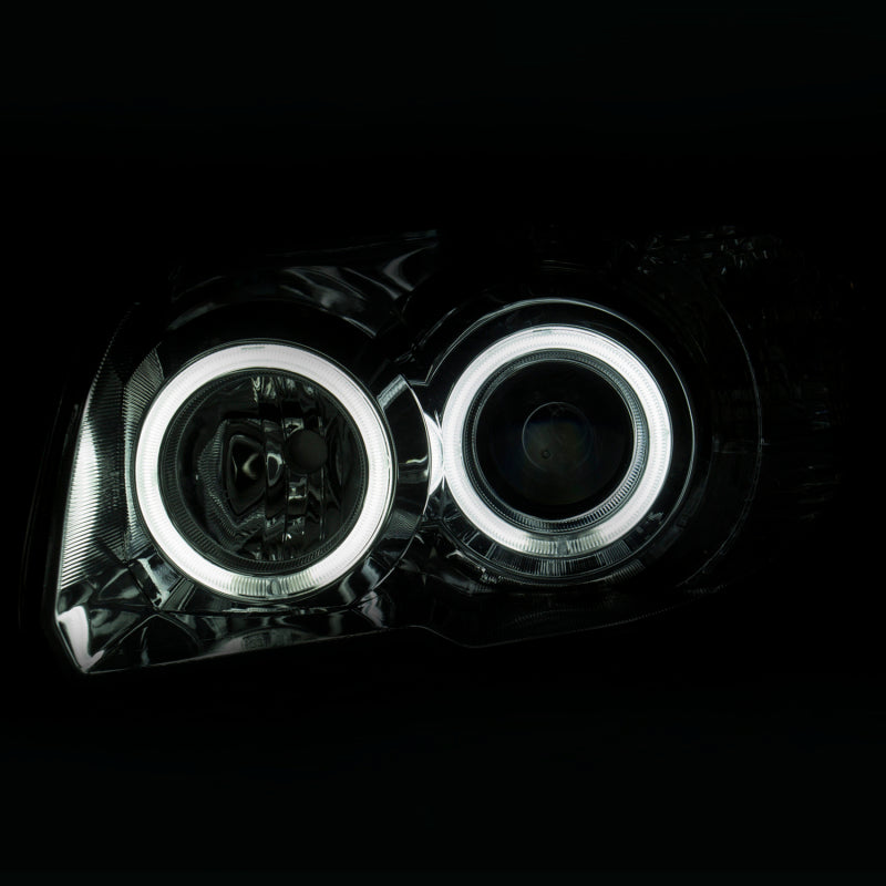 ANZO USA Toyota 4runner Projector Headlights W/ Halo Chrome; 2006-2009 - eliteracefab.com