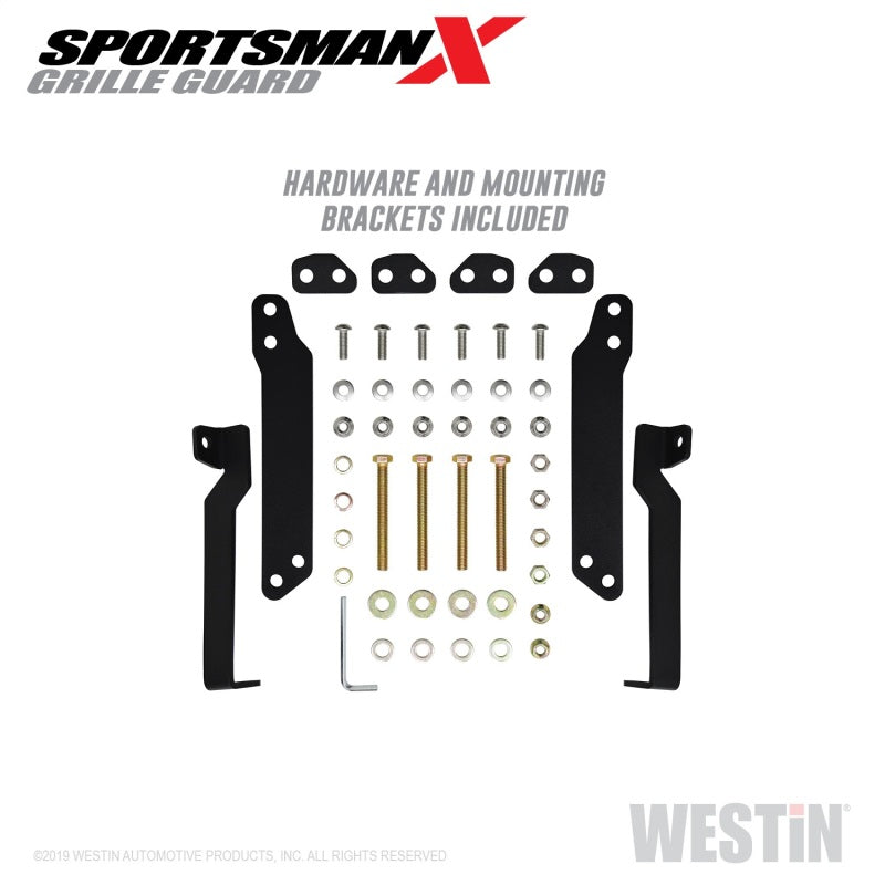 Westin 15-20 Chevrolet Colorado Sportsman X Grille Guard - Textured Black Westin