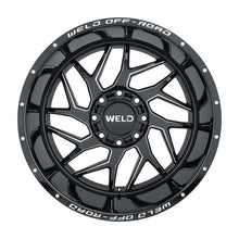 Load image into Gallery viewer, Weld Off-Road W117 22X10 Fulcrum 8X180 ET-18 BS4.75 Gloss Black MIL 124.3