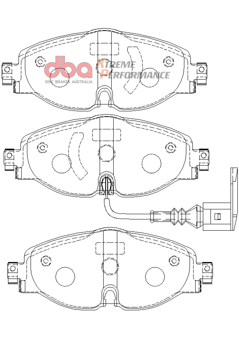 DBA Extreme Performance Front Brake Pads - DB2383XP DBA