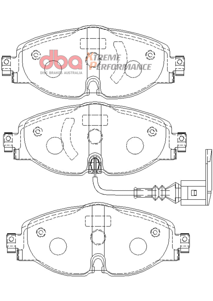 DBA Extreme Performance Front Brake Pads - DB2383XP