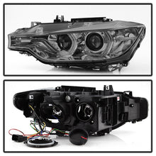 Load image into Gallery viewer, Spyder 12-14 BMW F30 3 Series 4DR Projector Headlights - LED DRL - Smoke (PRO-YD-BMWF3012-DRL-SM) - eliteracefab.com