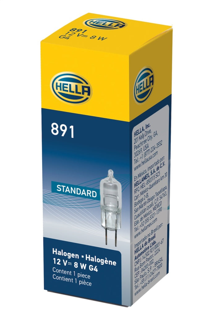 Hella Bulb 891 12V 8W G4 T325