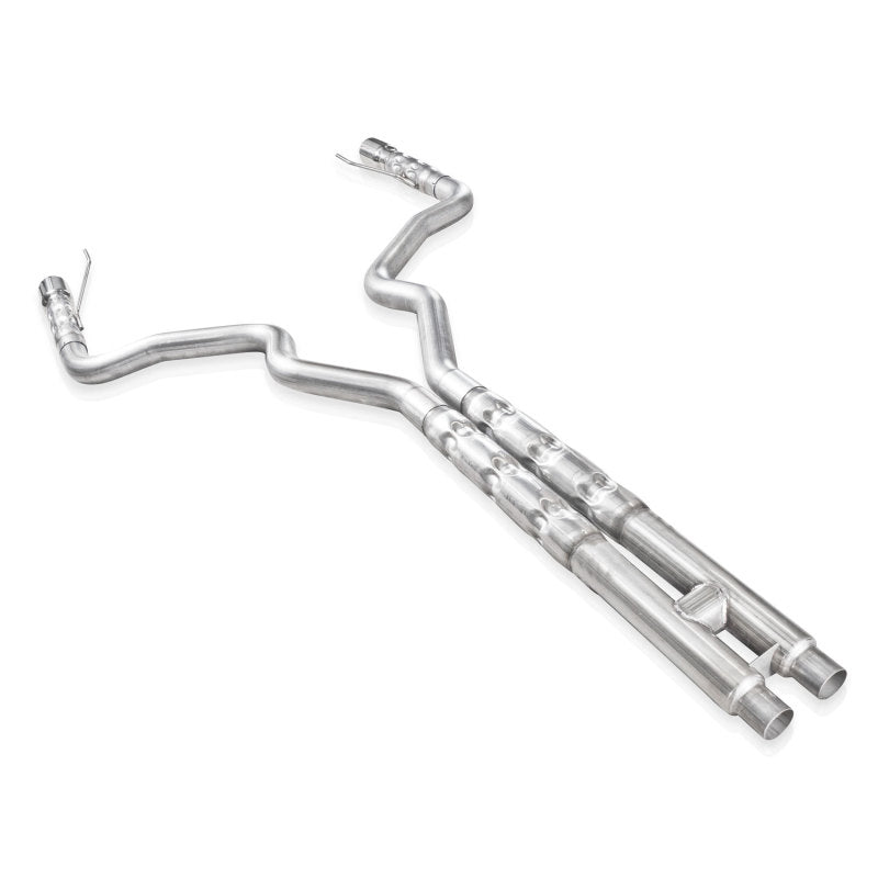 Stainless Works 2015-16 Mustang GT 3in Catback H-Pipe Retro Chambered Mufflers 2-1/2in Cores Stainless Works