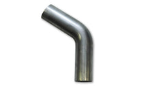 Load image into Gallery viewer, Vibrant 2in O.D. T304 SS 60 deg Mandrel Bend 6in x 6in leg lengths (2in Centerline Radius).