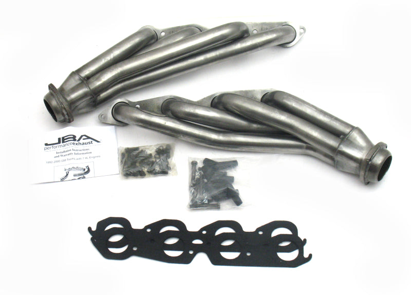 JBA 92-95 GM Truck 7.4L Vortec 1-3/4in Primary Raw 409SS Cat4Ward Header JBA