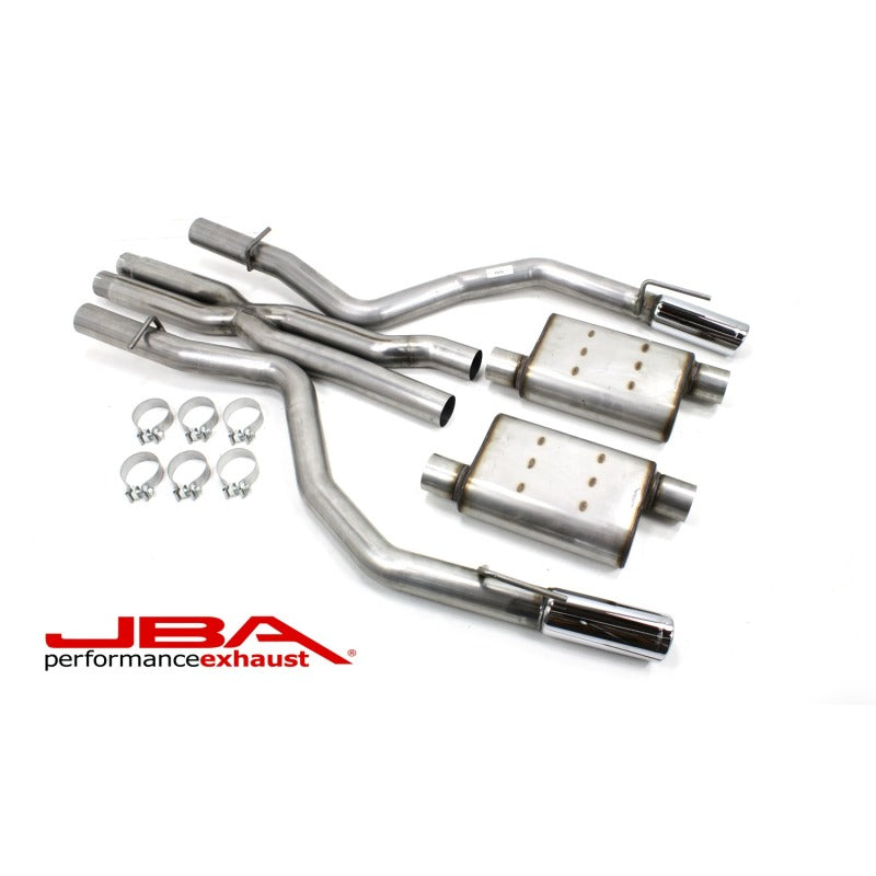 JBA 15-20 Dodge Charger SRT8 & Hellcat 6.2/6.4L 409SS Dual Rear Exit Cat-Back Exhaust JBA