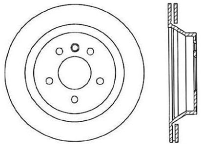 StopTech Slotted & Drilled Sport Brake Rotor Stoptech