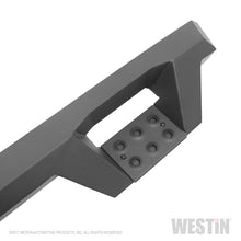 Load image into Gallery viewer, Westin 99-16 Ford F-250/350/450/550 CC (6.75ft Bed) HDX Drop Whl to Whl Nerf Step Bars - Text Blk - eliteracefab.com