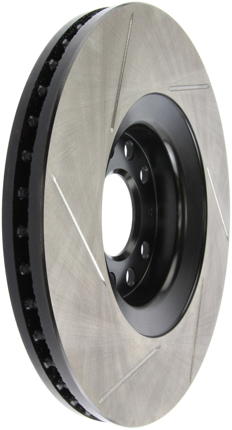 StopTech Power Slot 01-06 Audi Allroad / 05-09 A4 / 6/99-04 A6 / 99-02 S4 Left Front Slotted Rotor - eliteracefab.com