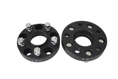 ISC Suspension 5x114 Hub Centric Wheel Spacers 25mm Black (Pair) - eliteracefab.com