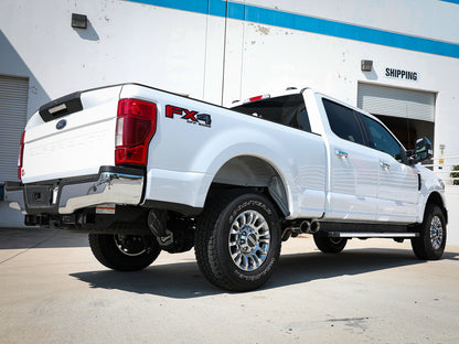 aFe Rebel Series 3in 409 SS Cat-Back Exhaust w/ Polish Tips 17-20 Ford F-250 V8 6.2L - eliteracefab.com