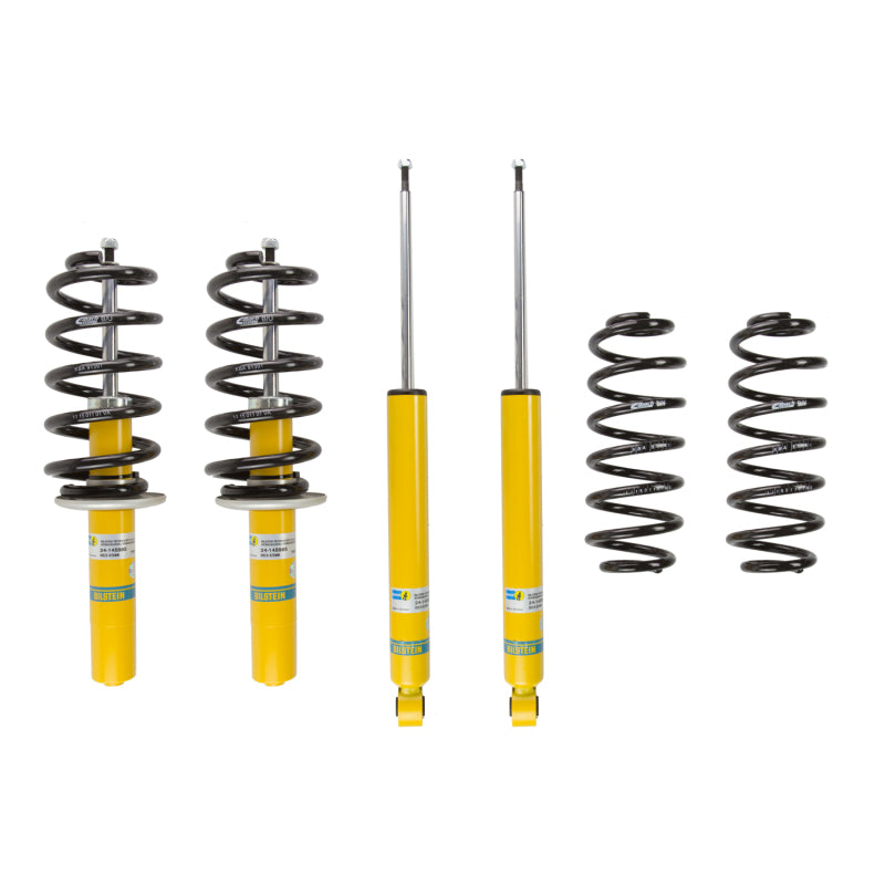 Bilstein B12 2009 Audi A4 Base Front and Rear Suspension Kit - eliteracefab.com