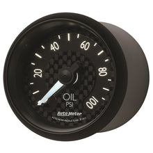 Load image into Gallery viewer, Autometer GT Series 52mm Mechanical 0-100 psi Oil Pressure Gauge