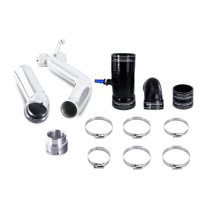 Mishimoto 2019+ Ford Ranger 2.3L Intercooler Pipe & Boot Kit - Polished - eliteracefab.com