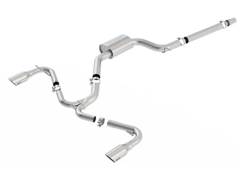 Borla 15-17 Volkswagen GTI (MK7) 2.0T AT/MT SS S-Type Catback Exhaust w/Stainless Brushed Tips - eliteracefab.com