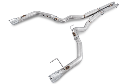 AWE Tuning S550 Mustang GT Cat-back Exhaust - Track Edition (Chrome Silver Tips) AWE Tuning