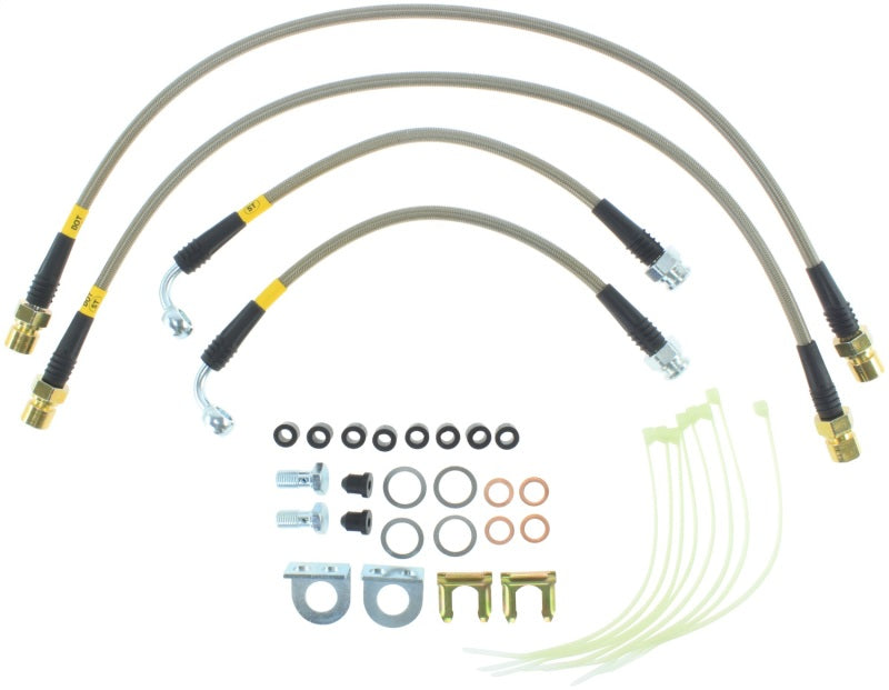 StopTech Stainless Steel Brake Lines Kit - eliteracefab.com