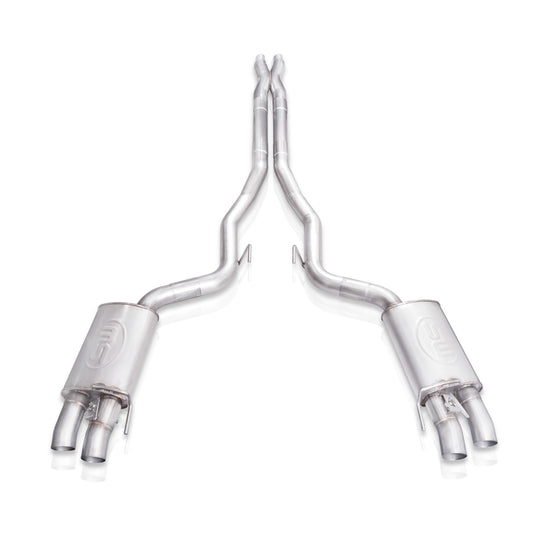Stainless Works 2015+ Ford Shelby GT350 Legend Factory Connect X-Pipe Catback Exhaust w/Valves Stainless Works