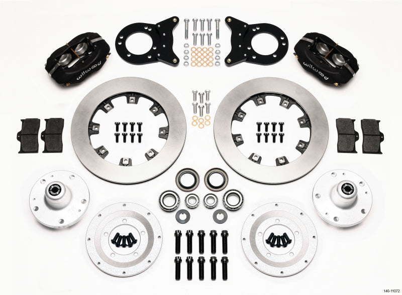 Wilwood Forged Dynalite Front Kit 12.19in 1965-1969 Mustang Disc & Drum Spindle Wilwood