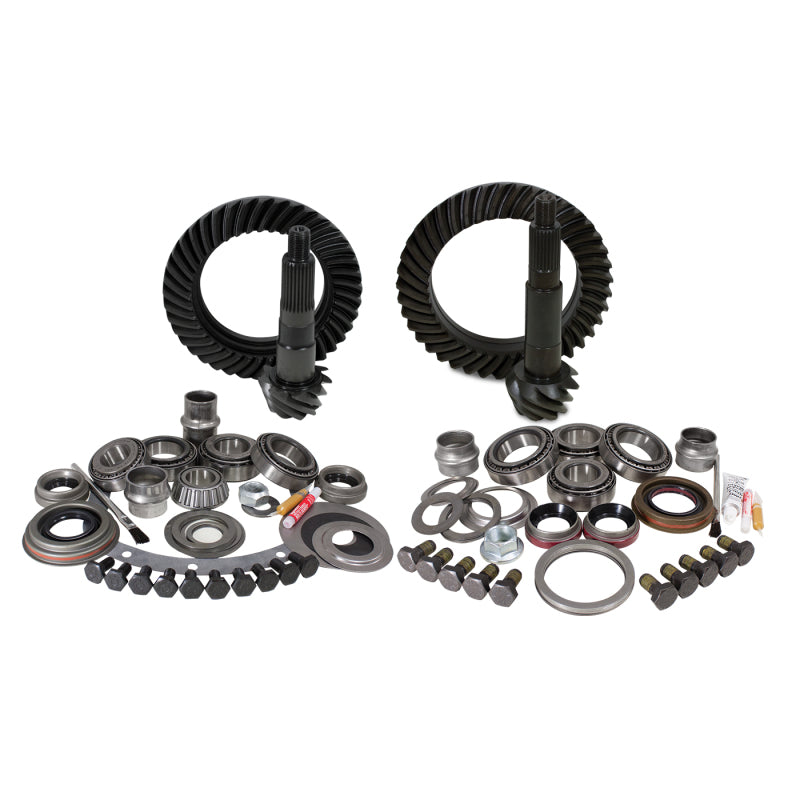 Yukon Gear & Install Kit Package Jeep XJ / YJ w/ Dana 30 Front & Model 35 Rear - 4.56in Ratio Yukon Gear & Axle