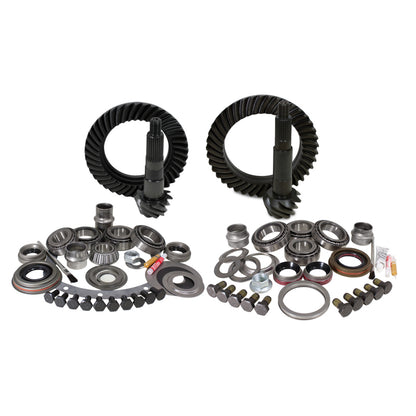 Yukon Gear & Install Kit Package Jeep XJ w/Dana 30 Front & Chrysler 8.25in Rear - 4.56in Ratio Yukon Gear & Axle