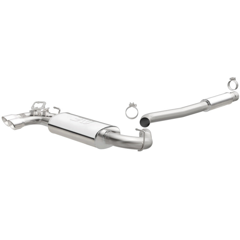 MagnaFlow CB SS 2.5/3in Dual Straight DS Rear Ext 3in Tip 12-15 BMW 328i /428i 2.0L Coupe Sedan Magnaflow